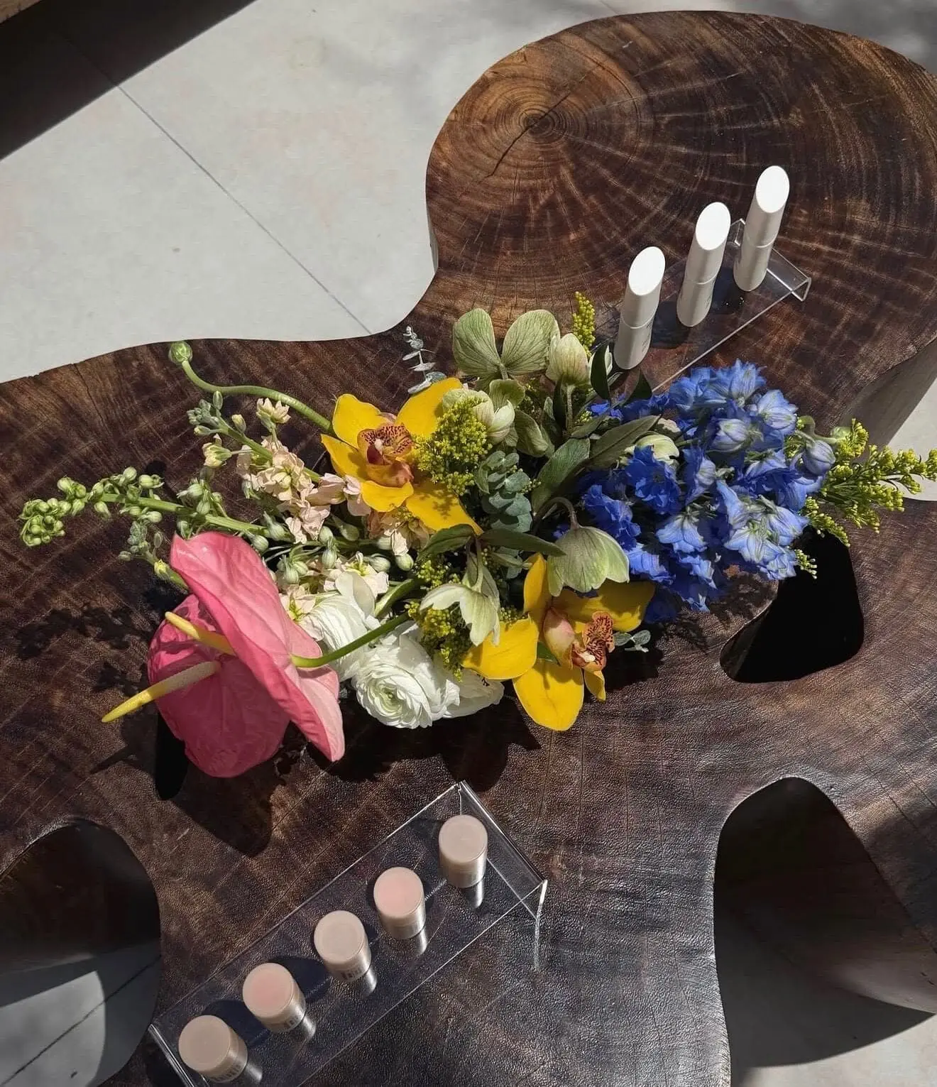 bareMinerals event aerial florals Miami