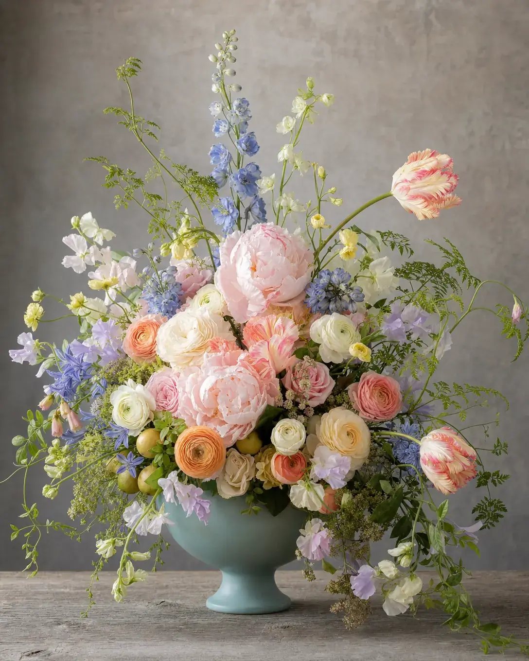 Celadon Sonnet - Limited edition garden flower arrangement Miami