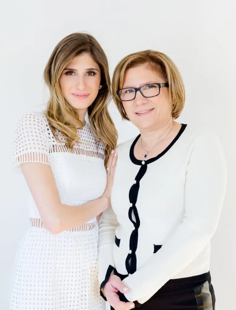 Grace and her daughter, founders of Aura Design Flowers in Miami