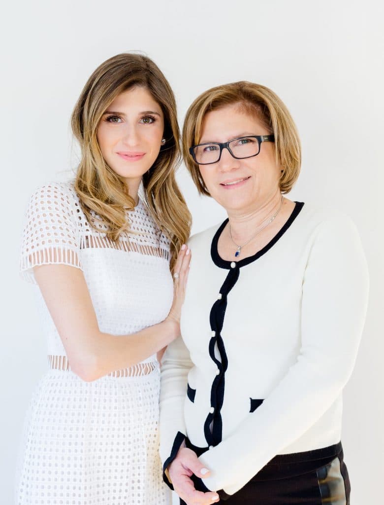 Grace and her daughter, founders of Aura Design Flowers in Miami